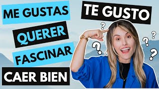 Tricky Spanish Verbs: Gustar, Llevarse Bien, Caer bien y Querer (4 Things you DON'T KNOW )😵‍💫[450]