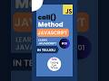 call() method in JavaScript in Telugu | Learn JavaScript in Telugu #01 | JavaScript Tutorials #short