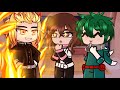 Class 1A React To Hashiras // MHA // Demon Slayer // Gacha Club