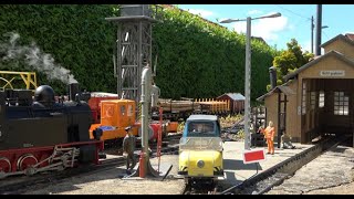 Eine einsame Corona Gartenbahnparty, Teil 2/2; A lonely Corona-Garden Railway Party, Part 2/2