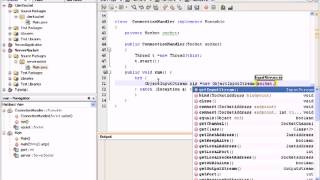 Java Network Programming|Client Server programming in java |Java Video Tutorials|Part 2