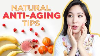 🌱All Natural Anti-Aging Secrets: Diet, Skincare & Lifestyle Tips To Prevent Aging Skin