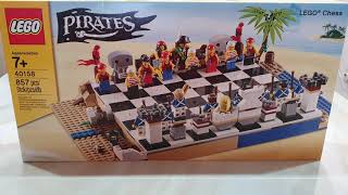 LEGO Pirate Chess Set 40158 | Speed Unboxing