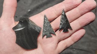 2082 - Utilizing Arrowhead Spalls and Flakes #flintknapping