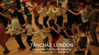 TÁNCHÁZ LONDON | Hungarian Folk Social Dancing 22/10/2016 - video