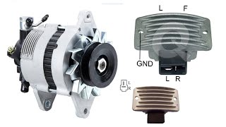 Test IC Alternator car ( របៀបធ្វើតេស្តអុីសេឌីណាម៉ូឡាន ) IC ,REGULATOR ,0701 ,12 VOLT / 24 VOLT