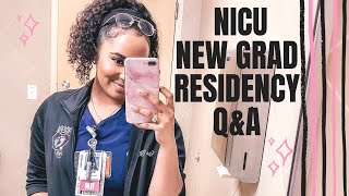 NICU New Grad Nurse Residency Q&A