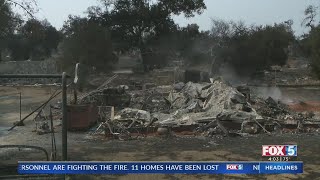 Families Lose Homes In Valley Fire As Firefighters Continue Battle