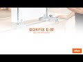 BOXFIX E-M para MERIVOBOX