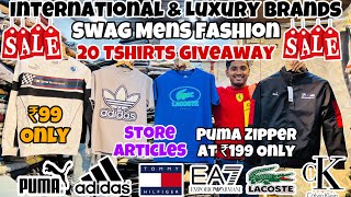 International \u0026 Luxury Brands 🔥| ₹99 Me Puma Zipper,Tshirts,jeans | Branded Clothes in Mumbai