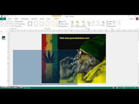 How to create an overlay on Microsoft Publisher 2013 How to create an overlay on Microsoft Publisher 2013