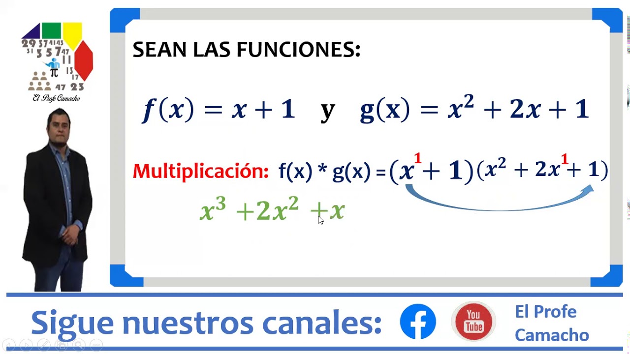 Ejemplo De Multiplicación De Funciones - YouTube