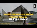 PROSES PEMASANGAN KRAMIK-POLEHAN MALANG || ARZ STUDIO MALANG