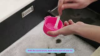 How to clean your Flip Straw Lid (Deep Clean)