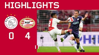 😤 | Highlights Ajax - PSV | Johan Cruijff Schaal