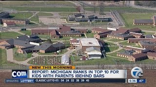 REPORT: 200,000 Michigan kids had parent in prison