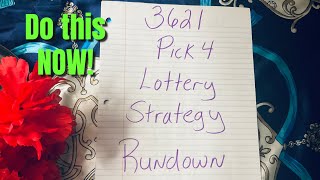 NOT Just Another Pick 4 Lottery Rundown Strategy-Vlogmas Day 10