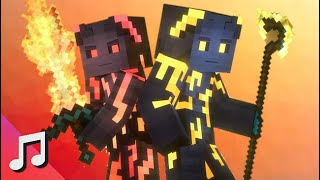 "Legends Never Die" Alan Walker Remix - Songs of War TRIBUTE (Minecraft Music Video)