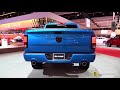 2018 ram 1500 hydro blue sport exterior and interior walkaround 2017 la auto show