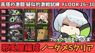 【ゼンゼロ】邪兎屋編成 高塔の激闘 疑似的激戦試練 FLOOR 26~30 ノーダメSクリア【ゼンレスゾーンゼロ】【ZZZ】