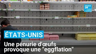 “Eggflation” : aux États-Unis, la pénurie d'œufs entraîne une hausse des prix • FRANCE 24