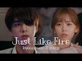 [FMV] | • Love revolution • |   Lee kyungwoo X Yang minji | Just Like fire