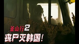 朝鲜半岛全是丧尸，韩国直接灭国！釜山行2一边打僵尸一边来搞笑