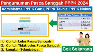 Pengumuman Pasca Sanggah PPPK: Contoh Sanggah Diterima, Contoh Sanggah Ditolak & Langkah Selanjutnya