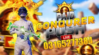 Pubg Mobile Live Rank Push to Conquerer 😍