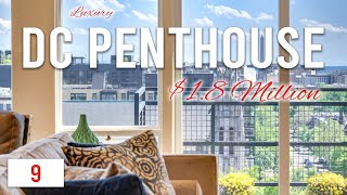 $1.8 Million Luxury DC Penthouse With Washington Monument View | FT 0009