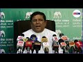 unp ready to make maximum sacrifice to avoid any division vajira