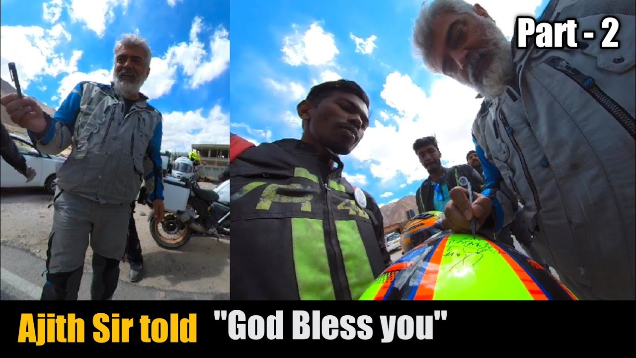 He Told God Bless You 😭| Met Ajith Sir 🔥| Part - 2 - YouTube