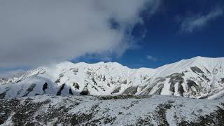 室堂から立山連峰2021年11月13日