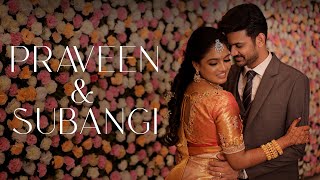 Praveen \u0026 Subangi Reception Promo | Blackdoor Photography