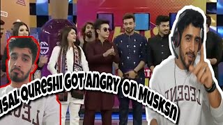 Faisal Qureshi  Got Angry on His live Show|Muskan Tiktoker insult|Roast video|#trmkofficial#trending