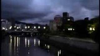 Hiroshima Japan at Twilight