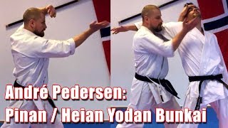 Pinan / Heian Yodan Bunkai with André Pedersen.