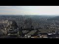 4k uhd drone footage downtown traffic jam 4k 드론 동영상 시흥 ic 대야동 은행동