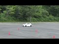 240710めいほうジムカーナ練習会 1316 ヤリス白