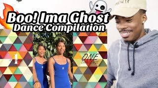 Boo! 👻 I'm A Ghost Challenge Dance Compilation