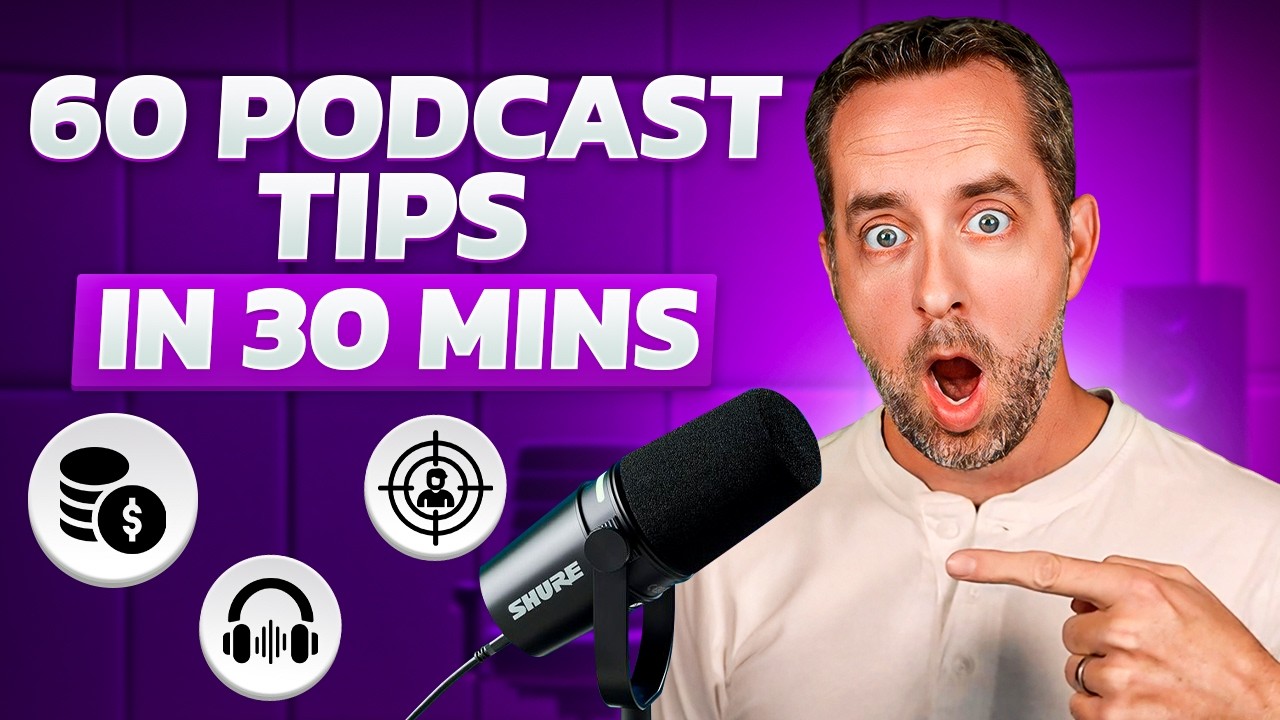 Grow Your Podcast Fast 60 Podcast Tips In 30 Minutes Youtube