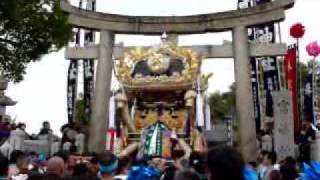 平成２１年 富嶋神社・本宮　濱田西宮入