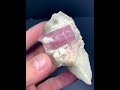 Beautiful pink tourmaline specimen with feldspar and quartz combined @Muzamil.shah0008 #tourmaline