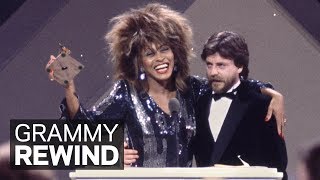 Tina Turner Wins Best Pop Vocal Performance, Female At The 27th GRAMMY Awards | GRAMMY Rewind
