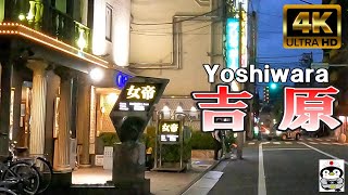 【4K Japan】夜の吉原ソープ街を散策『Walk in Yoshiwara red-light district at Night』