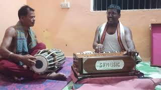 Odissi Mita Chanha e para Singer Dhiresh Khatei with Fagu Barisal