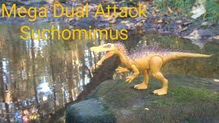 Dino Rivals: Mega Dual Attack Suchomimus Review -- Jurassic Toy Review