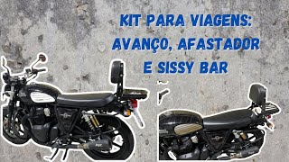 Instalando Acessórios na Interceptor 650 - KIT PARA VIAGENS