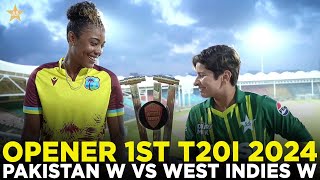Opener | Pakistan Women vs West Indies Women | 1st T20I 2024 | PCB | M2F2A