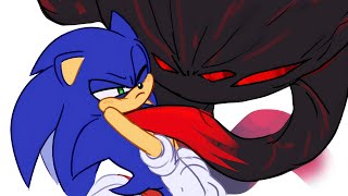 Too Close 😱 | Shadow x Sonic (Sonadow) | Comic Dub